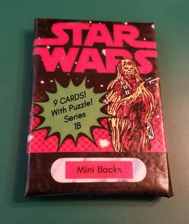 Star Wars Mini Backs Series 1B : Star Wars